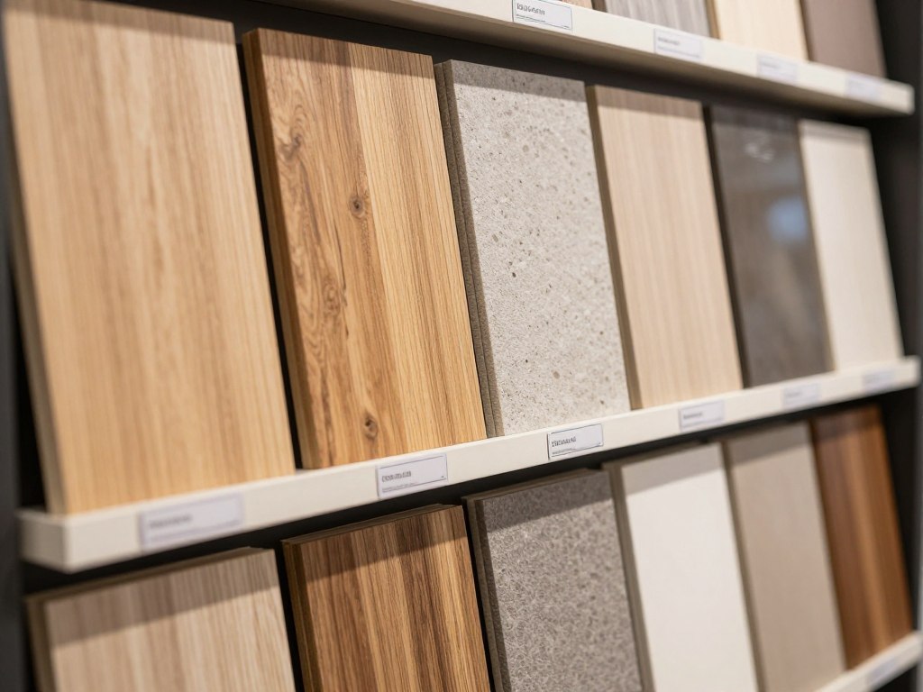 خامات المطابخ المختلفة - الخشب MDF HDF خامات المطابخ المختلفة - الخشب MDF HDF
